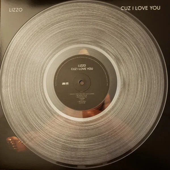 Lizzo Cuz I Love You LP clear brukt pop 2019