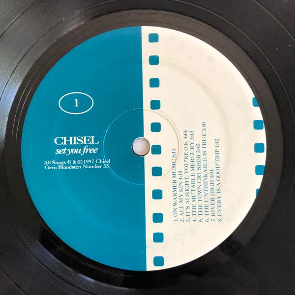 Chisel Set You Free LP vinylplate brukt punk mod