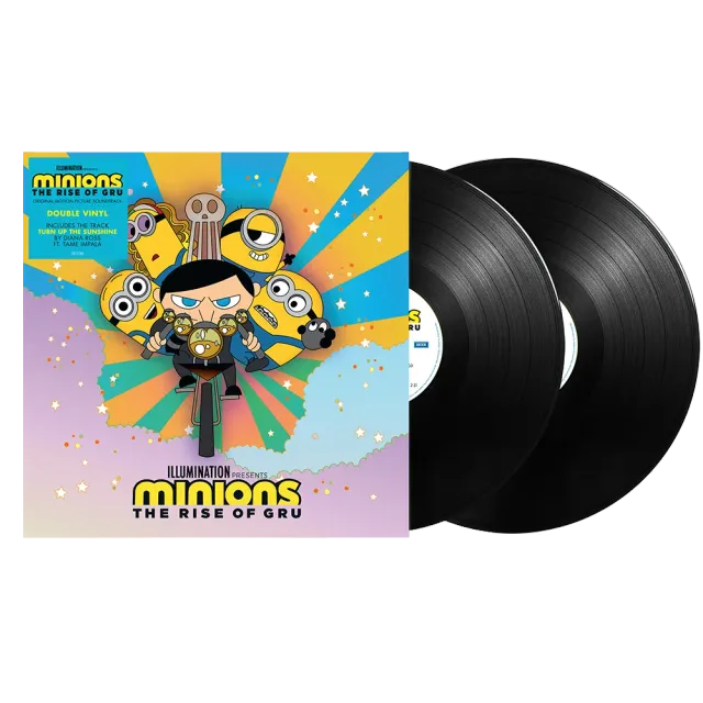 Decca Minions Rise Of Gru soundtrack LP funk