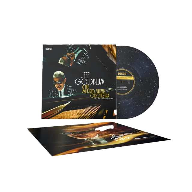 Verve Acoustic Sounds Series Jeff Goldblum Capitol Sessions signert sparkle vinyl LP