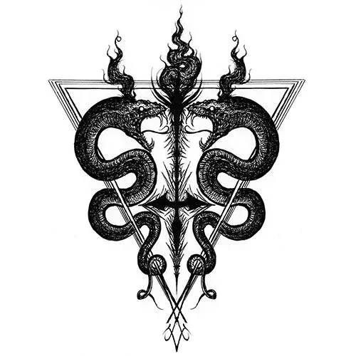 Scitalis Awakening MLP vinyl hvit – black metal