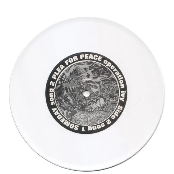 Operation Ivy Plea For Peace 7" brukt hvit vinyl