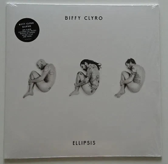 Biffy Clyro Ellipsis LP klar vinyl brukt alternativ
