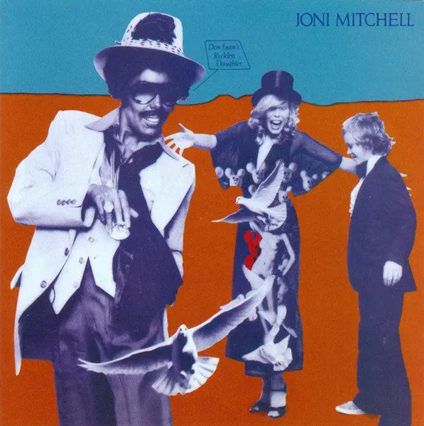 Joni Mitchell Don Juan's Reckless Daughter CD album brukt HDCD