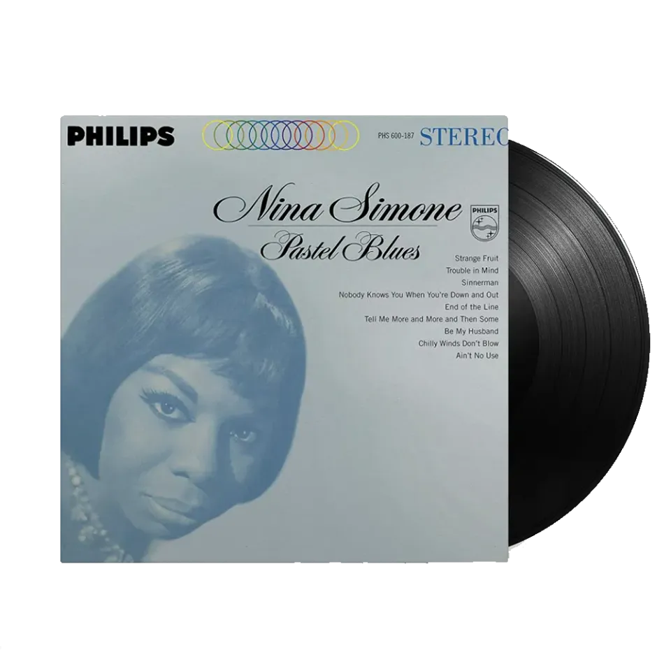 Verve Acoustic Sounds Nina Simone Pastel Blues LP