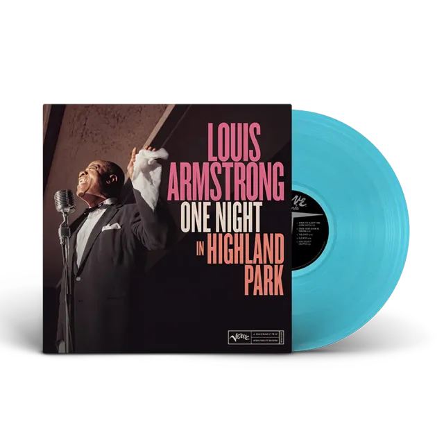 Verve Armstrong One Night Highland Park LP blizzard