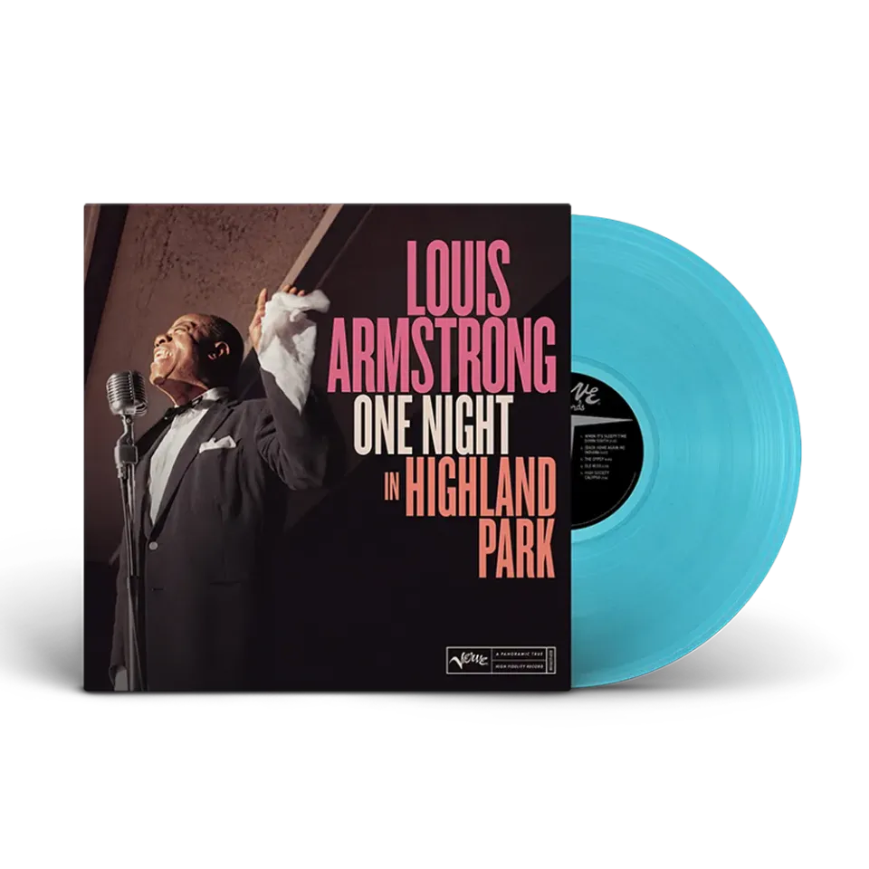 Verve Armstrong One Night Highland Park LP blizzard