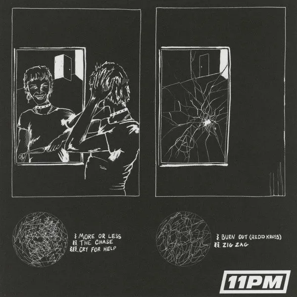 Zig-Zag It Gets Worse 7" EP vinylplate hvit brukt