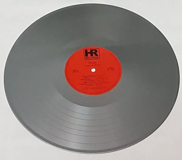 Razor Violent Restitution LP sølv vinyl thrash