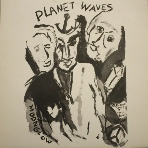 Bob Dylan Planet Waves LP brukt reissue folkrock