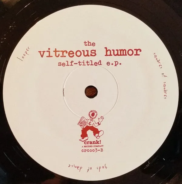 Vitreous Humor Self-Titled EP 10" vinyl ltd indierock