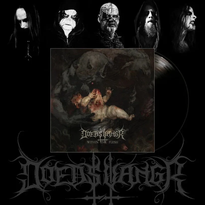 Doedsvangr Within The Flesh LP vinyl svartmetal