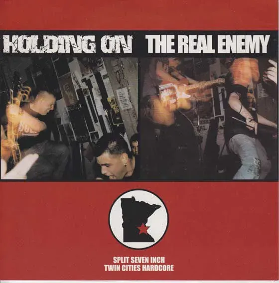 Holding On Real Enemy split 7-tommer brukt