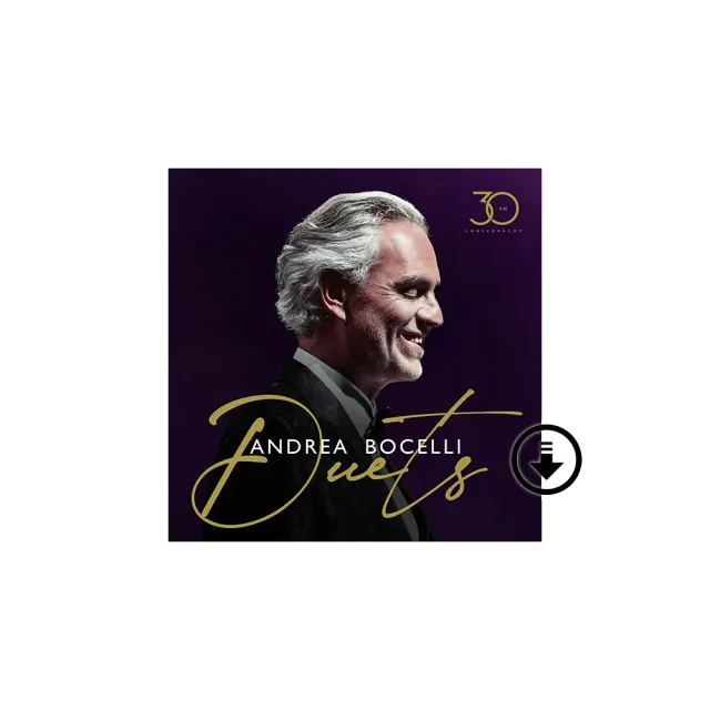 Verve Andrea Bocelli Duets 30th Anniversary digitalalbum