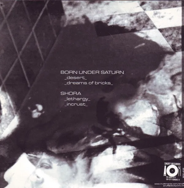 Born Under Saturn Shora SNF 009 7" splitt brukt