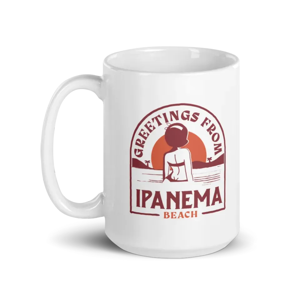 Verve Greetings From Ipanema krus 11 oz keramikk