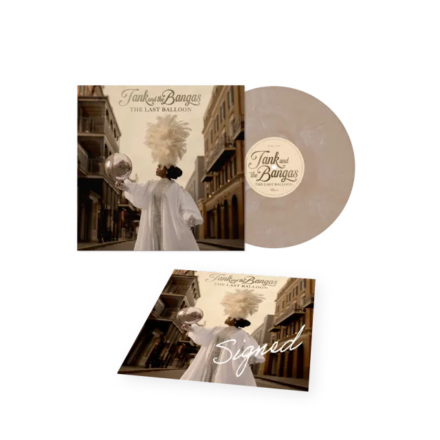 Verve Tank and the Bangas The Last Balloon honeycomb LP signert