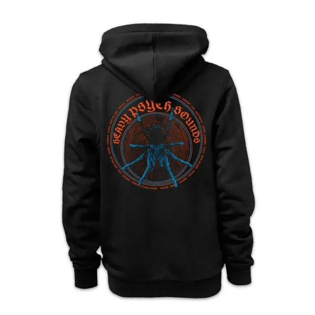 Heavy Psych Sounds #42 Zipper Hoodie Black bomull