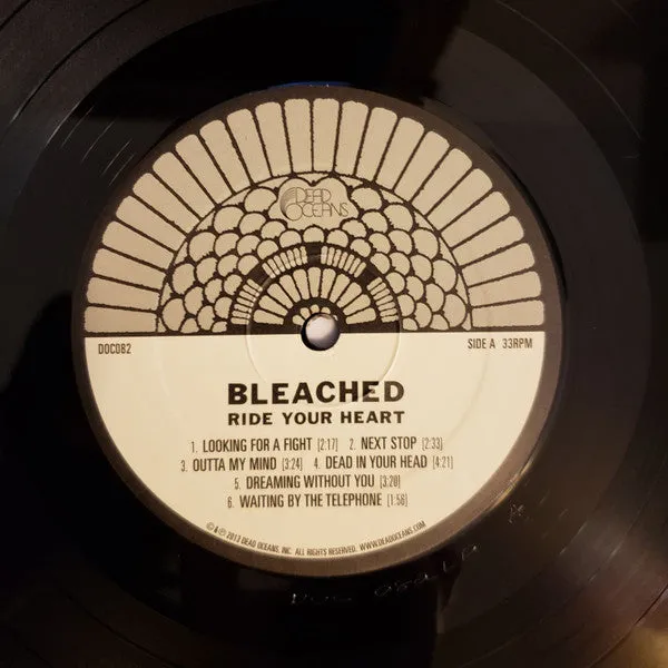 Bleached Ride Your Heart LP vinyl brukt VG+ garasjerock