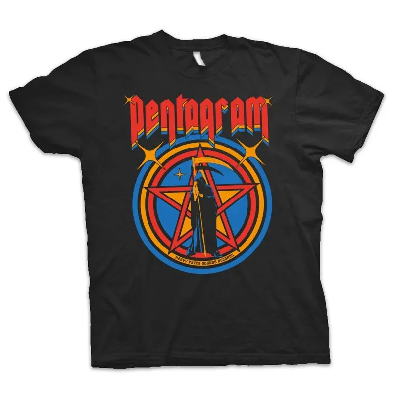 Pentagram #02 t-skjorte svart offisiell merch