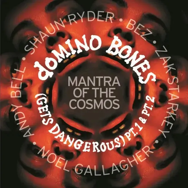 Mantra Of The Cosmos Domino Bones 7" vinyl klar LTD