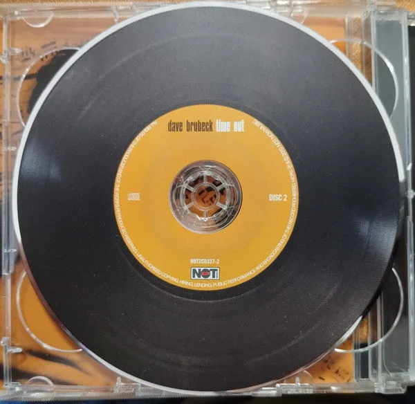 Dave Brubeck Time Out CD 2CD brukt cool jazz