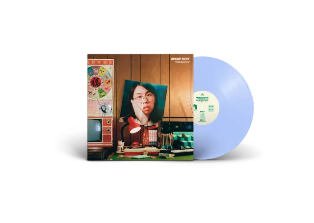 Ginger Root Nisemono vinyl lyseblå LP
