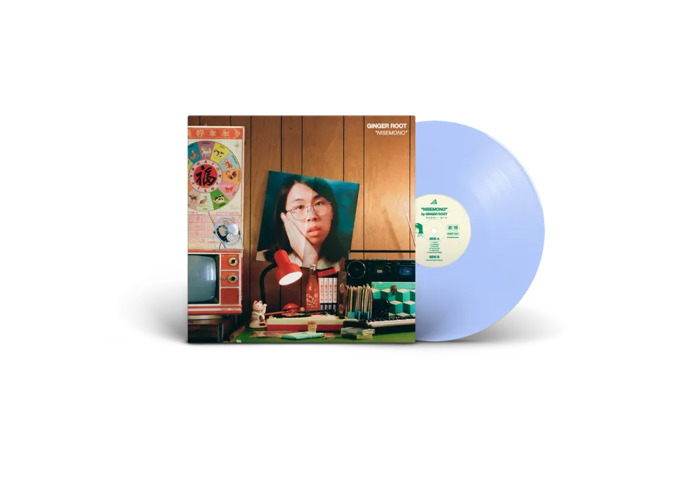 Ginger Root Nisemono vinyl lyseblå LP