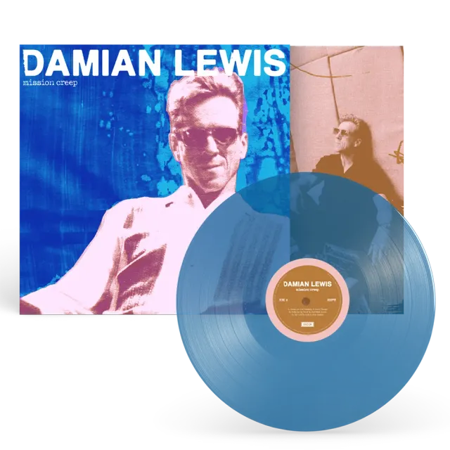 Damian Lewis Mission Creep vinylplate farget vinyl signert bundle
