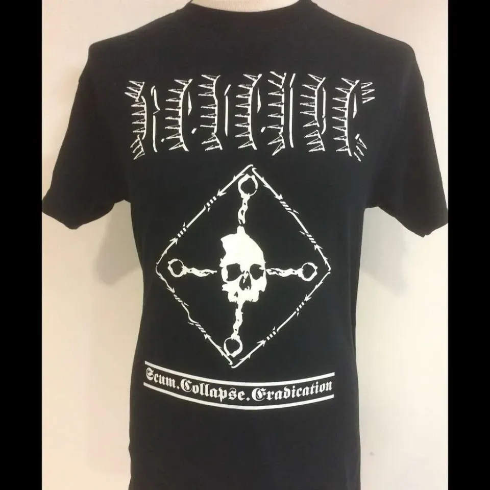 Revenge Scum Collapse Eradication t-skjorte Small svart