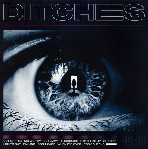 Ditches Ditches LP brukt blå vinyl punk