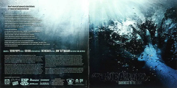 Unearth Darkness In The Light CD brukt metalcore