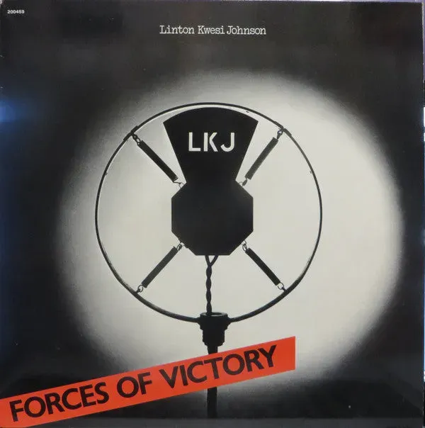 Linton Kwesi Johnson Forces Of Victory LP brukt dub