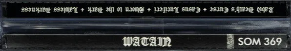 Watain Satanic Deathnoise 4xCD boks brukt black metal