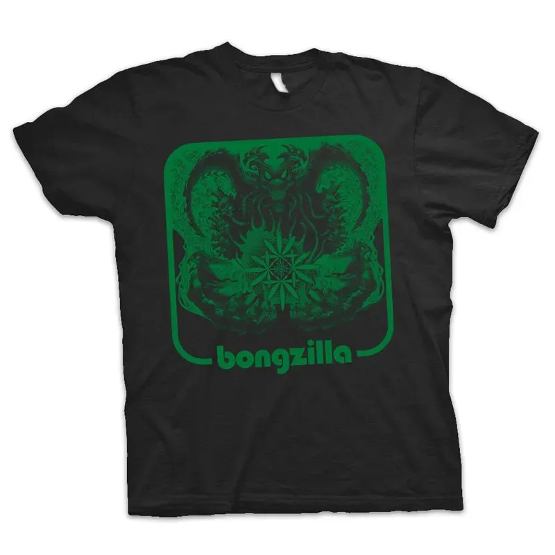 Heavy Psych Sounds Bongzilla #03 t-skjorte svart/grønn bomull