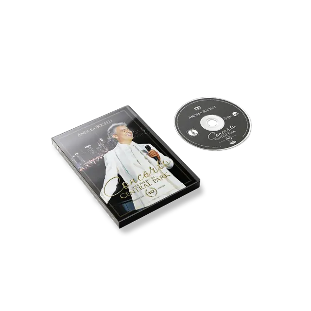Verve Andrea Bocelli Concerto Central Park DVD 10th Anniversary