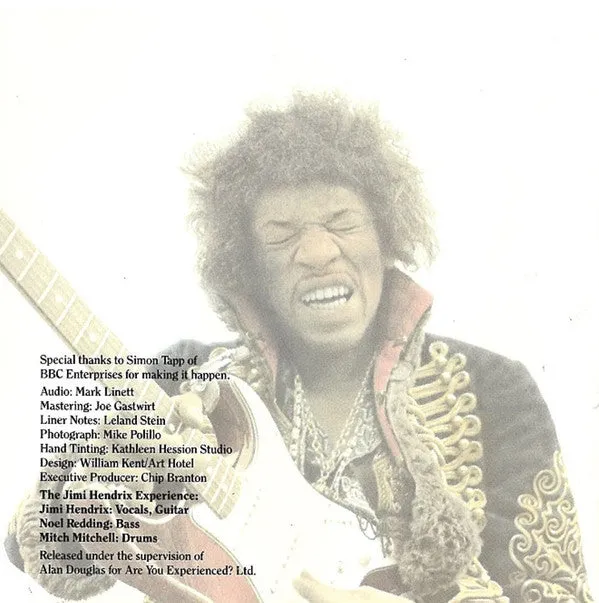 Jimi Hendrix Experience Radio One CD brukt reissue