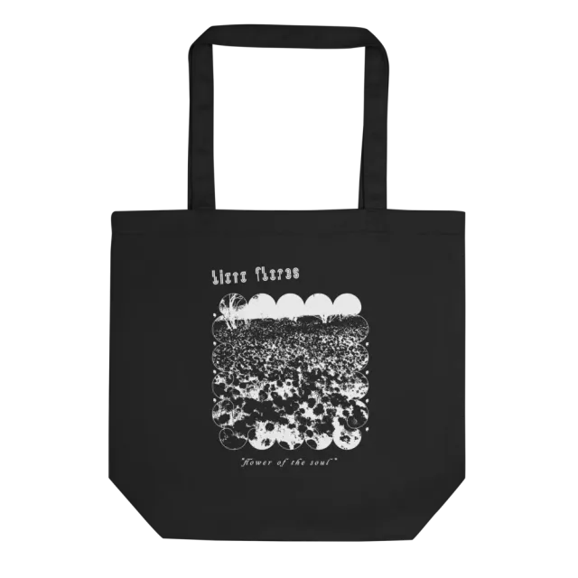 Liana Flores Flower Of The Soul totebag svart