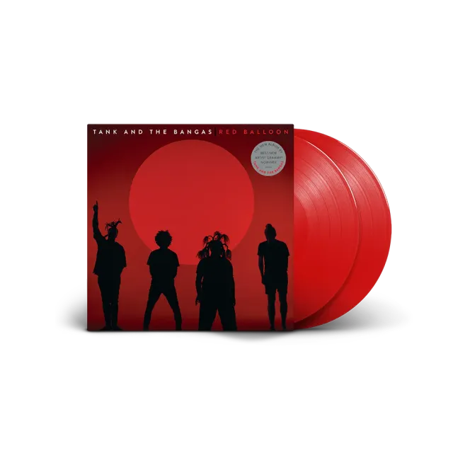 Tank And The Bangas Red Balloon rød dobbel vinyl 2LP