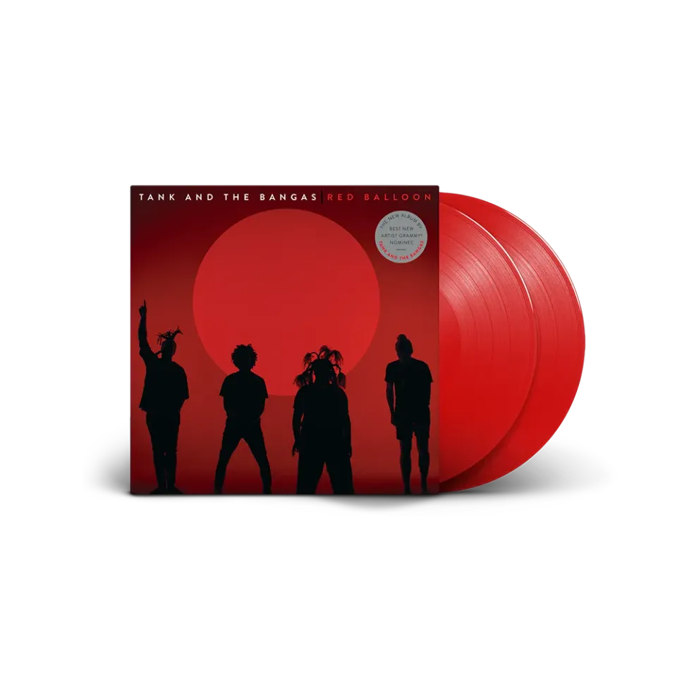 Tank And The Bangas Red Balloon rød dobbel vinyl 2LP