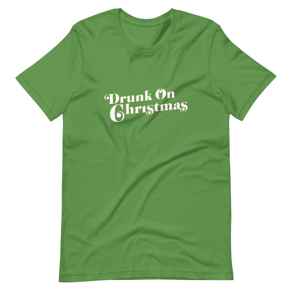 Verve Darren Criss Drunk On Crissmas Tee II t-skjorte bomull