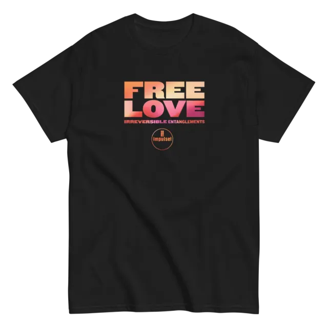 Verve Irreversible Entanglements Free Love t-skjorte bomull