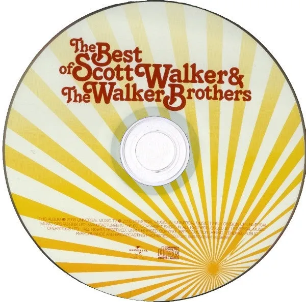 Scott Walker Best Of CD samling brukt pop