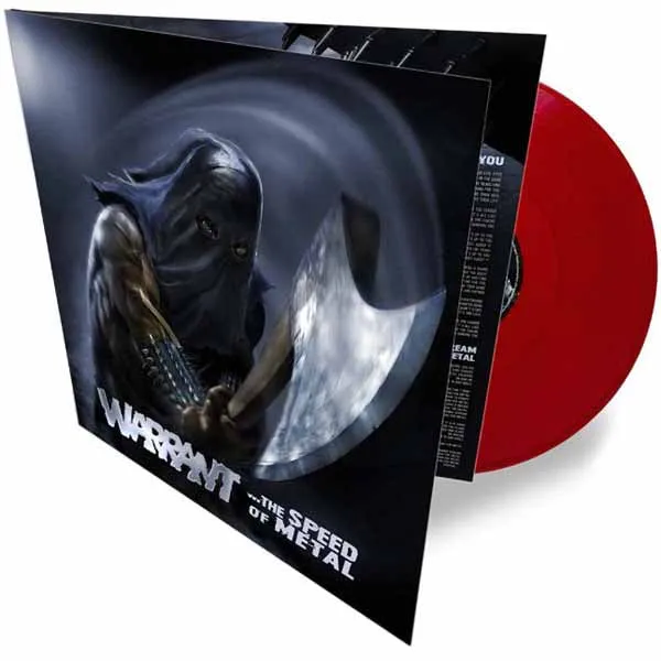 Warrant The Speed Of Metal LP rød vinyl gatefold