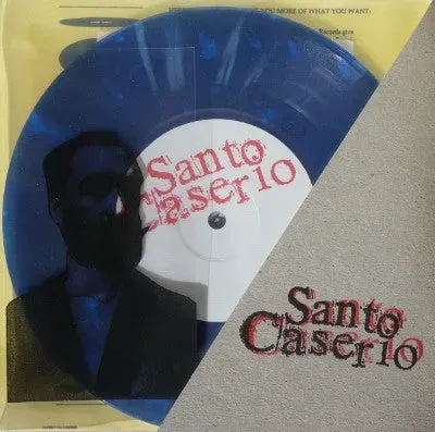 Santo Caserio Santo Caserio 7" vinyl blå brukt hardcore