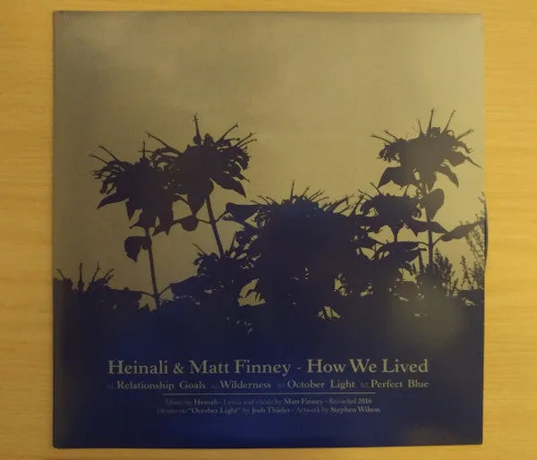 Heinali Matt Finney How We Lived LP vinyl brukt ambient