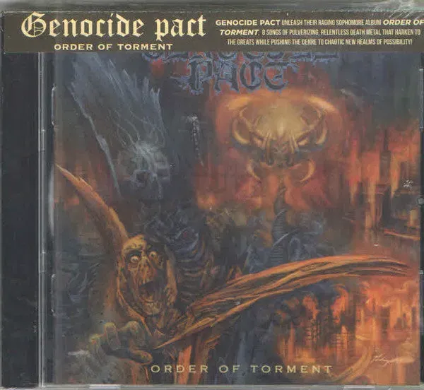 Genocide Pact Order Of Torment CD brukt death metal