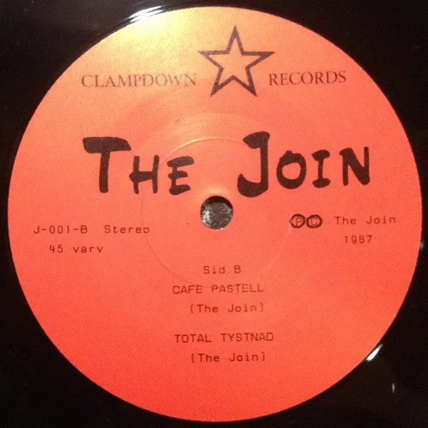 The Join Total Tystnad 7" singel vinyl brukt