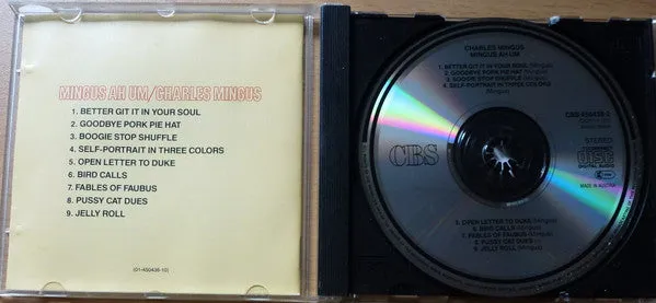 Charles Mingus Mingus Ah Um CD brukt remaster