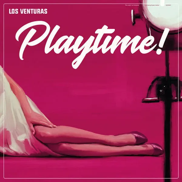 Los Venturas Playtime! LP vinyl brukt hvit surf
